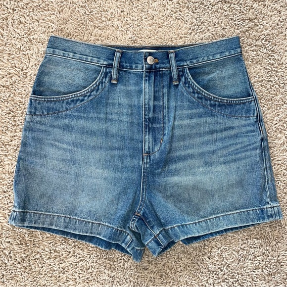 Madewell Denim Workwear Shorts in Clemente Wash Size 29 - Picture 1 of 10